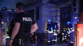 Feuer In Gleistal Agrar In Golmsdorf Bei Jena 00015